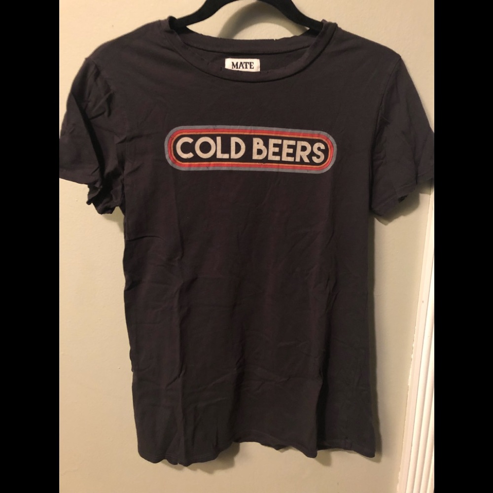 Mate the Label Cold beers tee